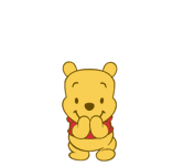Gif animé coeur Winnie